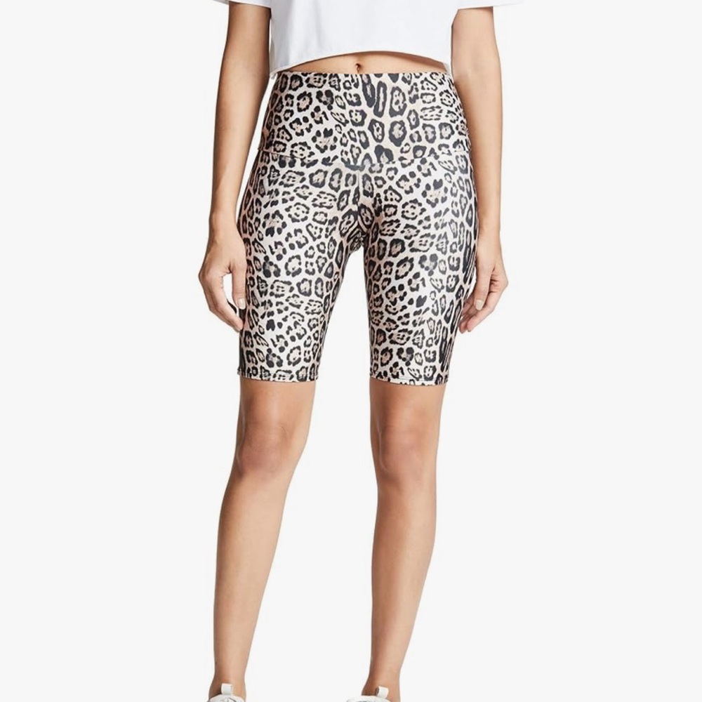Onzie High Rise Leopard Bike Short